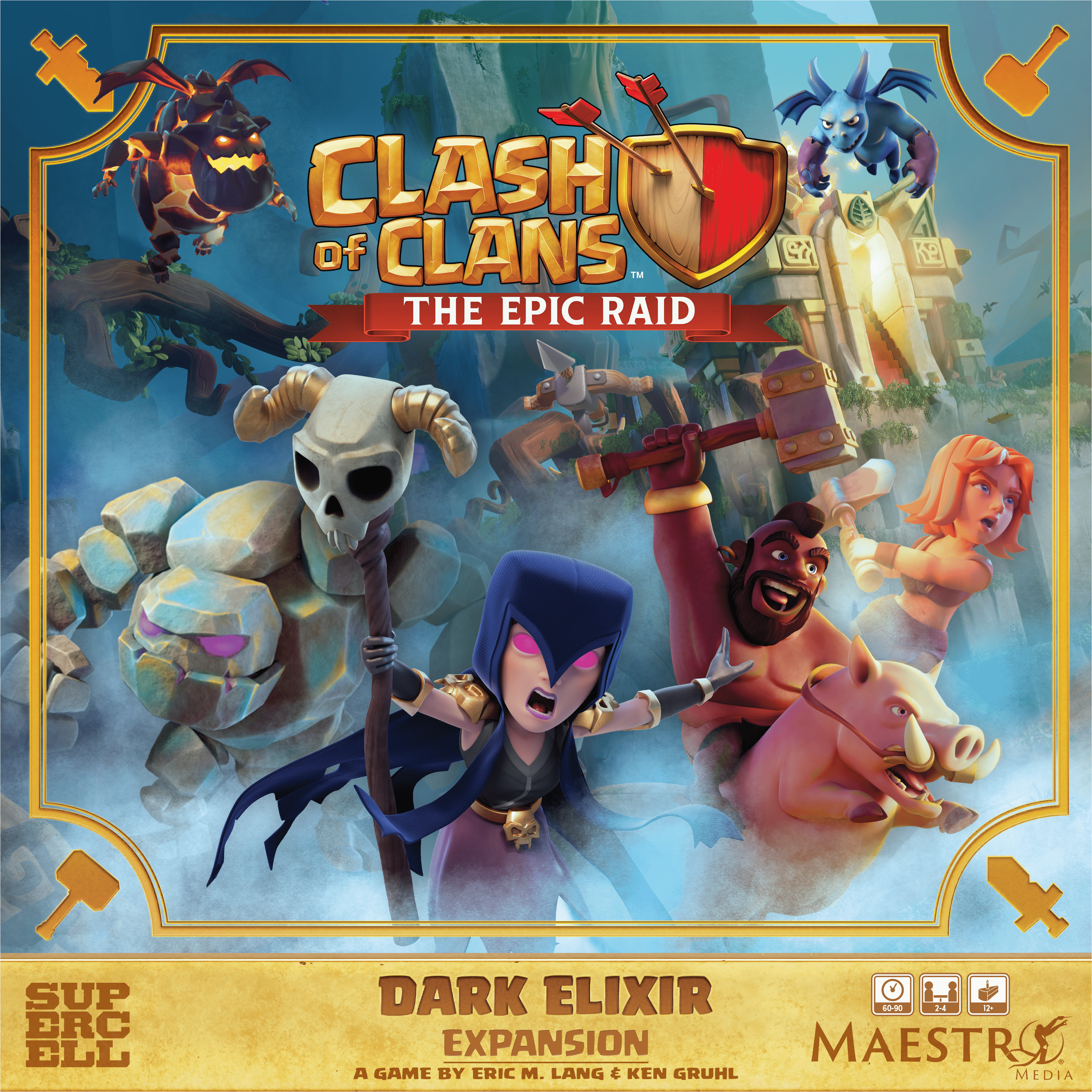 Clash of Clans: The Epic Raid – Dark Elixir Expansion box art