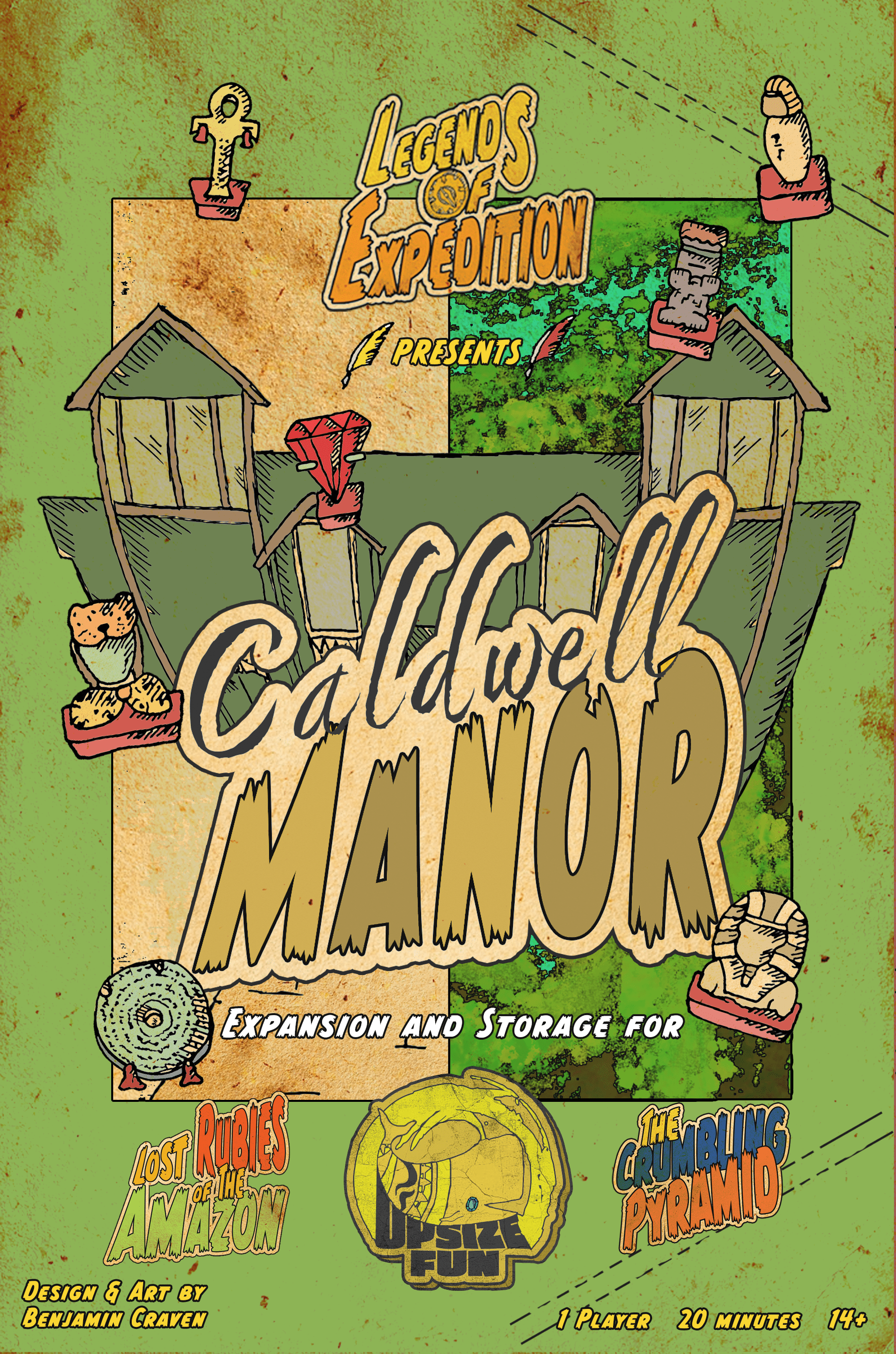 Legends of Expedition: Caldwell Manor box art
