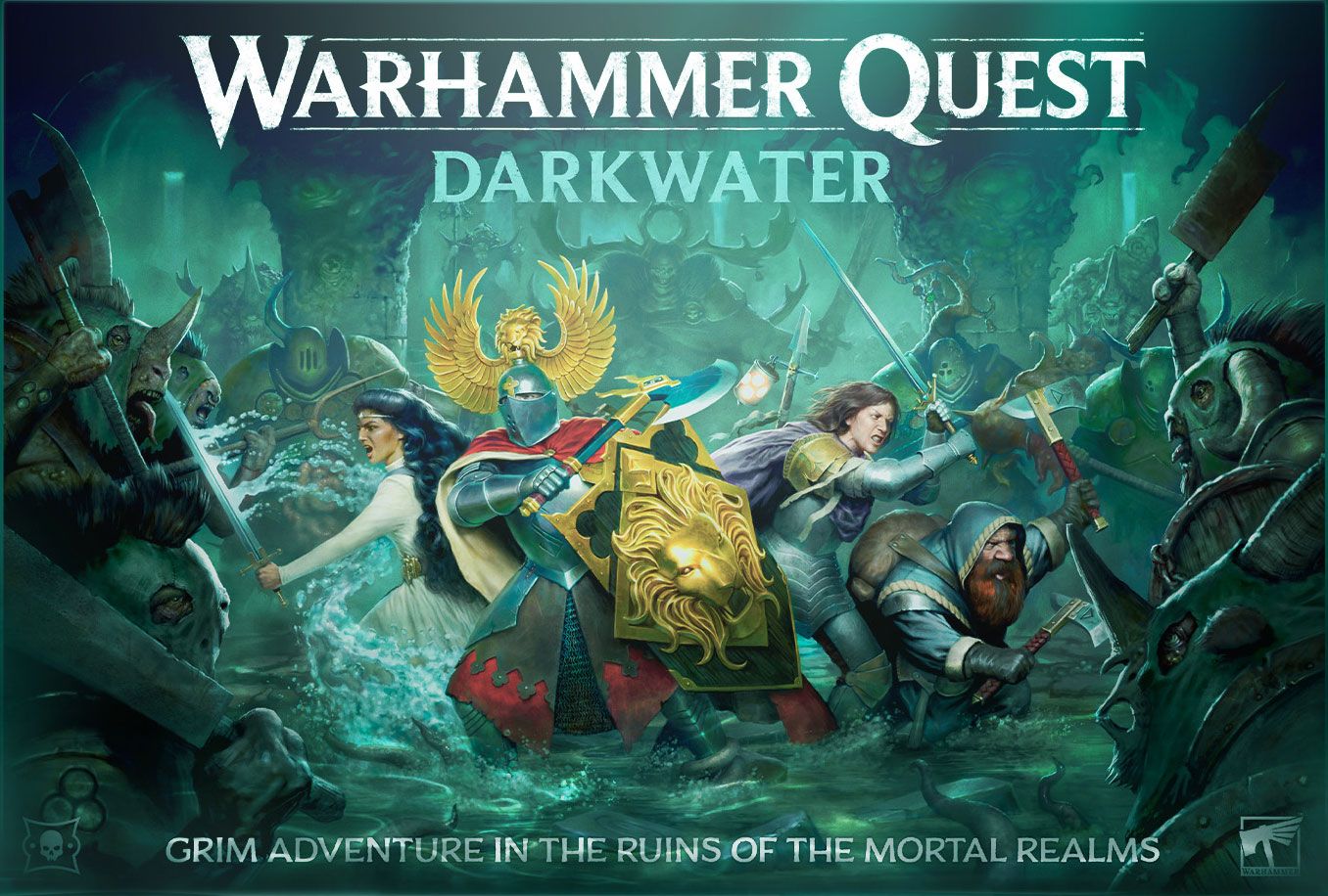 Coperta Warhammer Quest: Darkwater