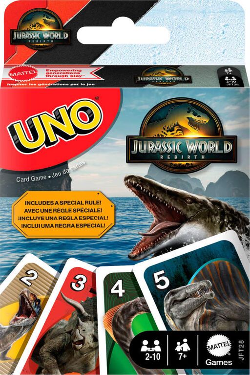 Coperta UNO: Jurassic World Rebirth