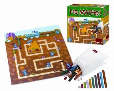 1-10, maths! box art