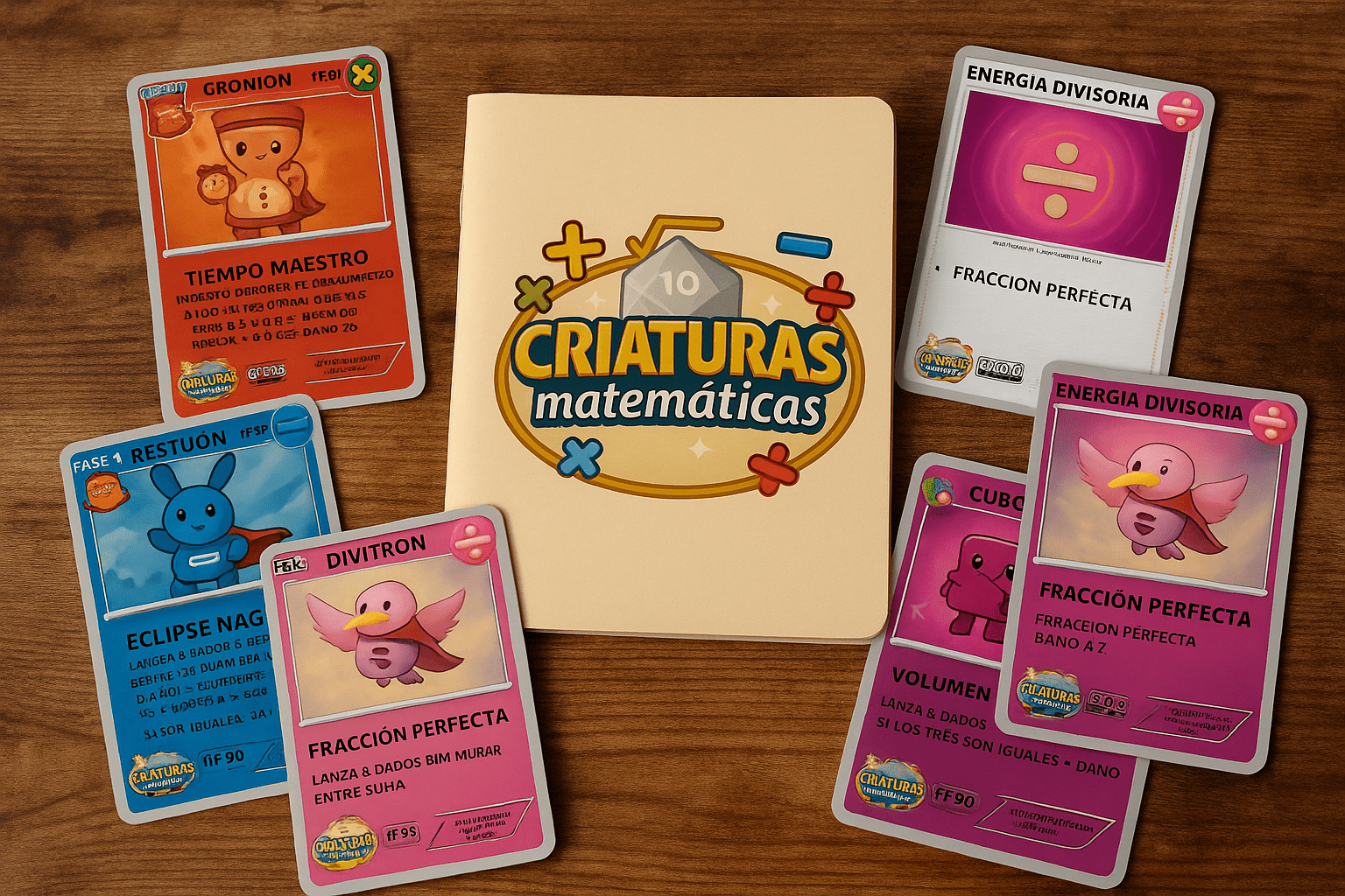 Coperta Criaturas Matemáticas