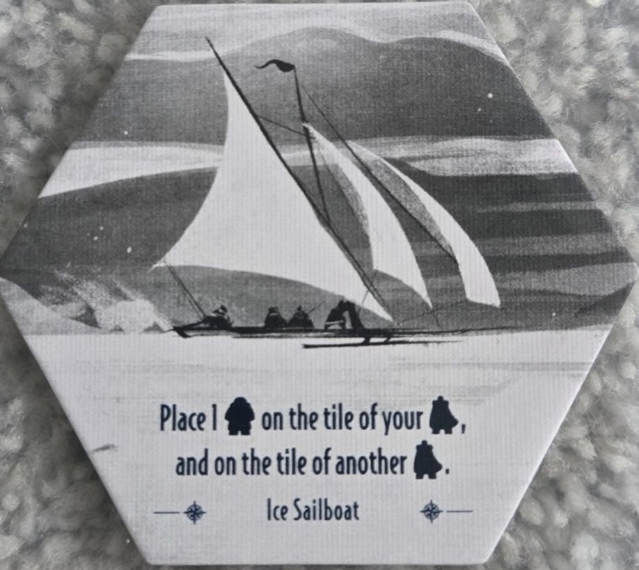 I C E: Ics Sailboat Promo Tile doboz