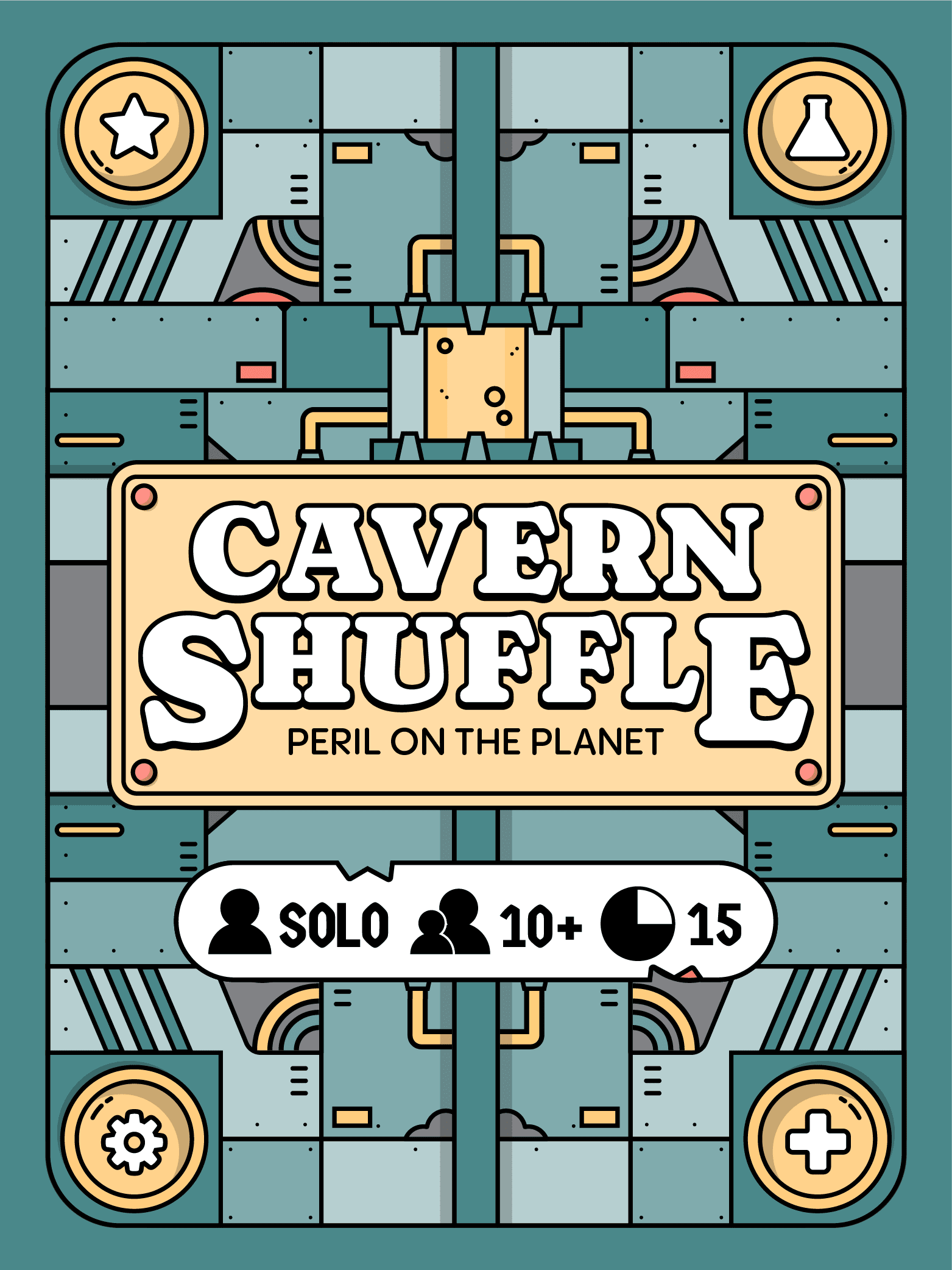 Coperta Cavern Shuffle: Peril on the Planet