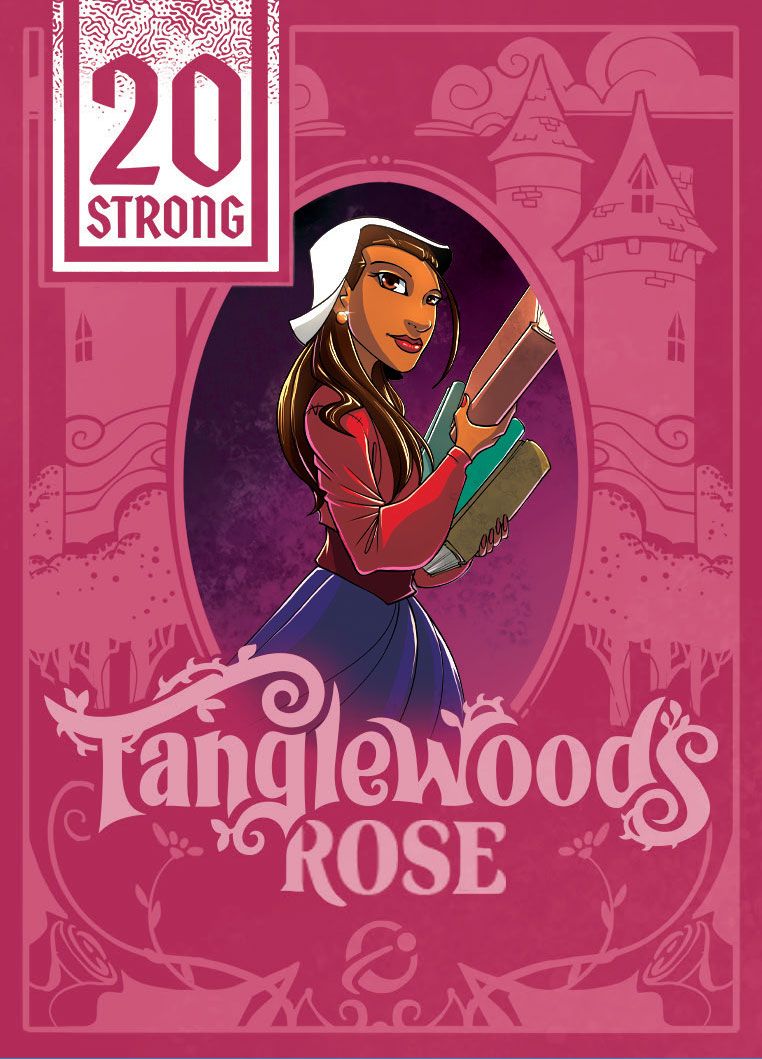 Coperta 20 Strong: Tanglewoods Rose