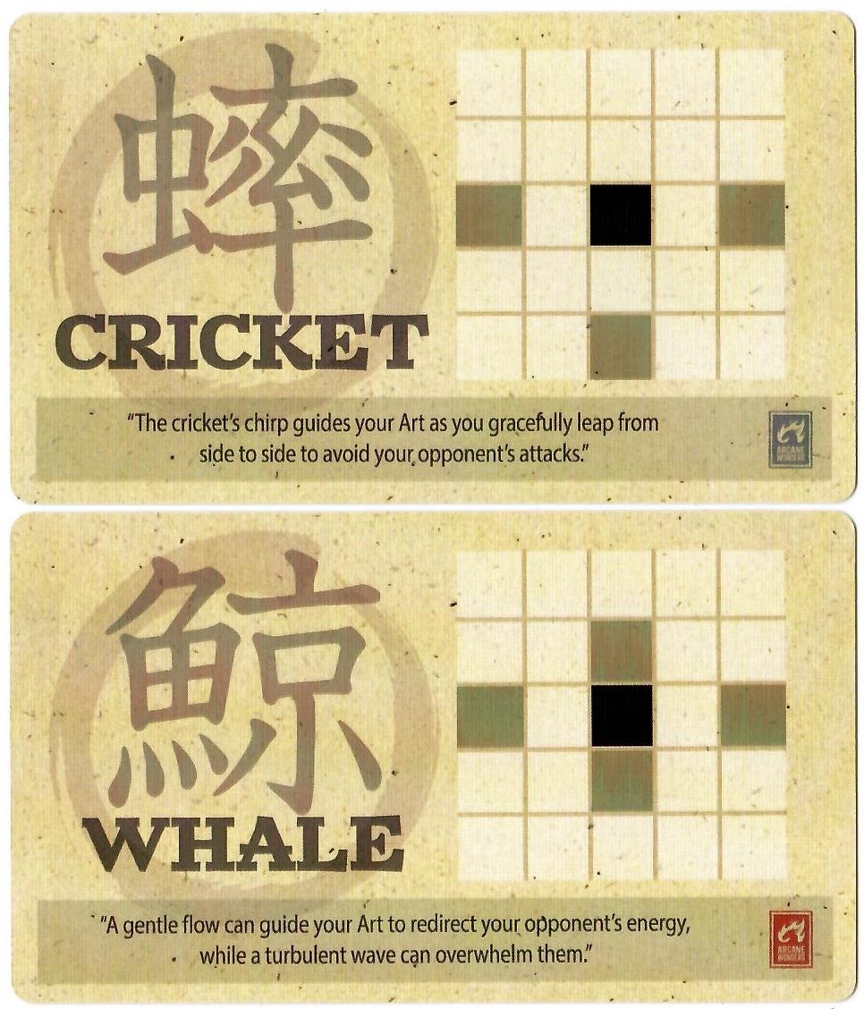 Onitama: Whale and Cricket Promo Cards box art