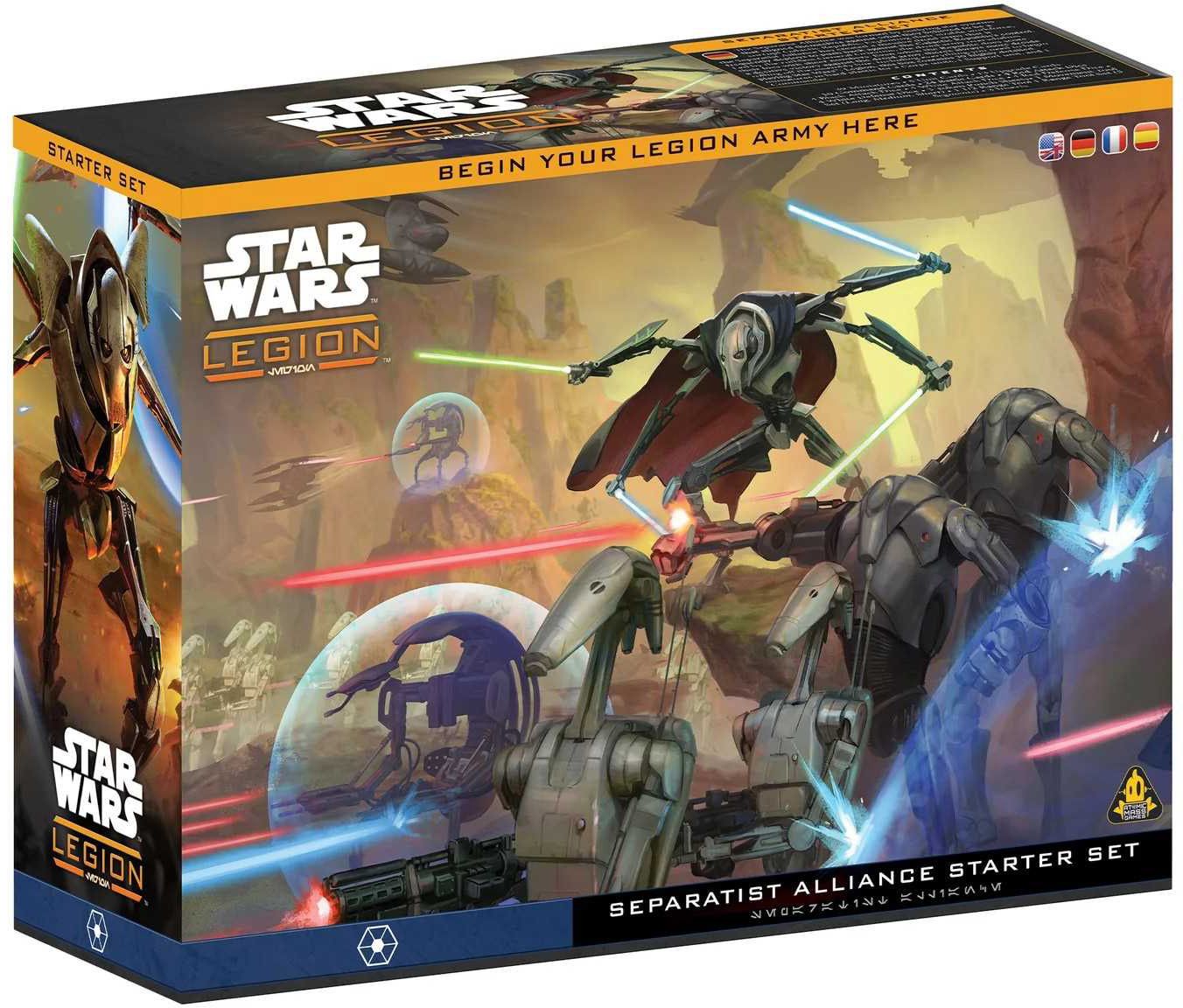 Star Wars: Legion – Separatist Alliance Starter Set box art