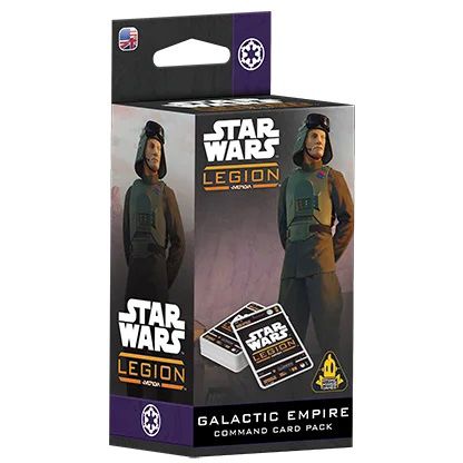Star Wars: Legion – Galactic Empire Command Card Pack doboz