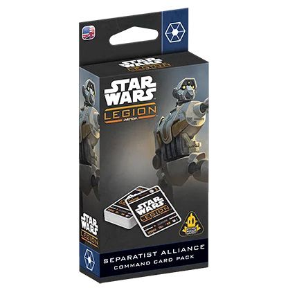 Star Wars: Legion – Separatist Alliance Command Card Pack box art