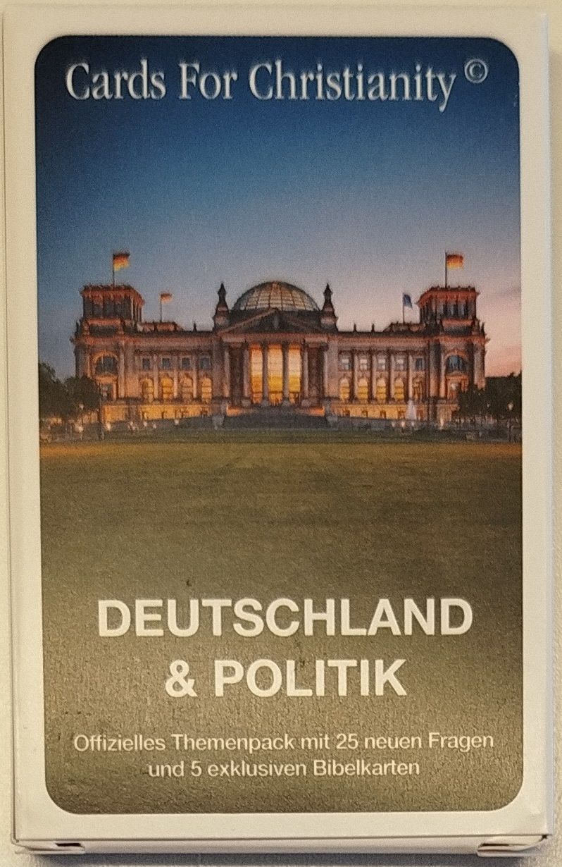 Cards For Christianity: Themenpack DEUTSCHLAND & POLITIK doboz
