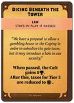 Kinfire Council: Dicing Beneath the Tower Promo Card