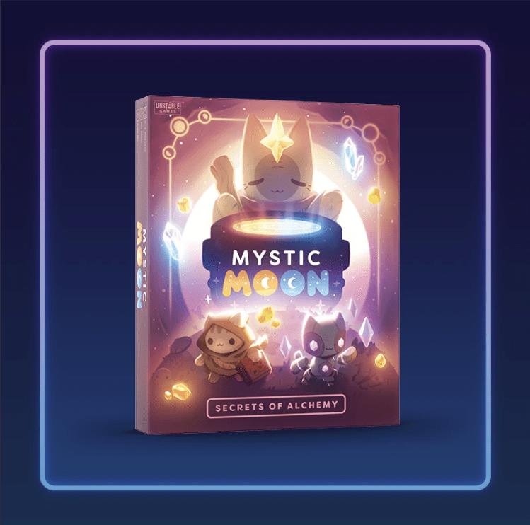 Mystic Moon: Secrets of Alchemy box art