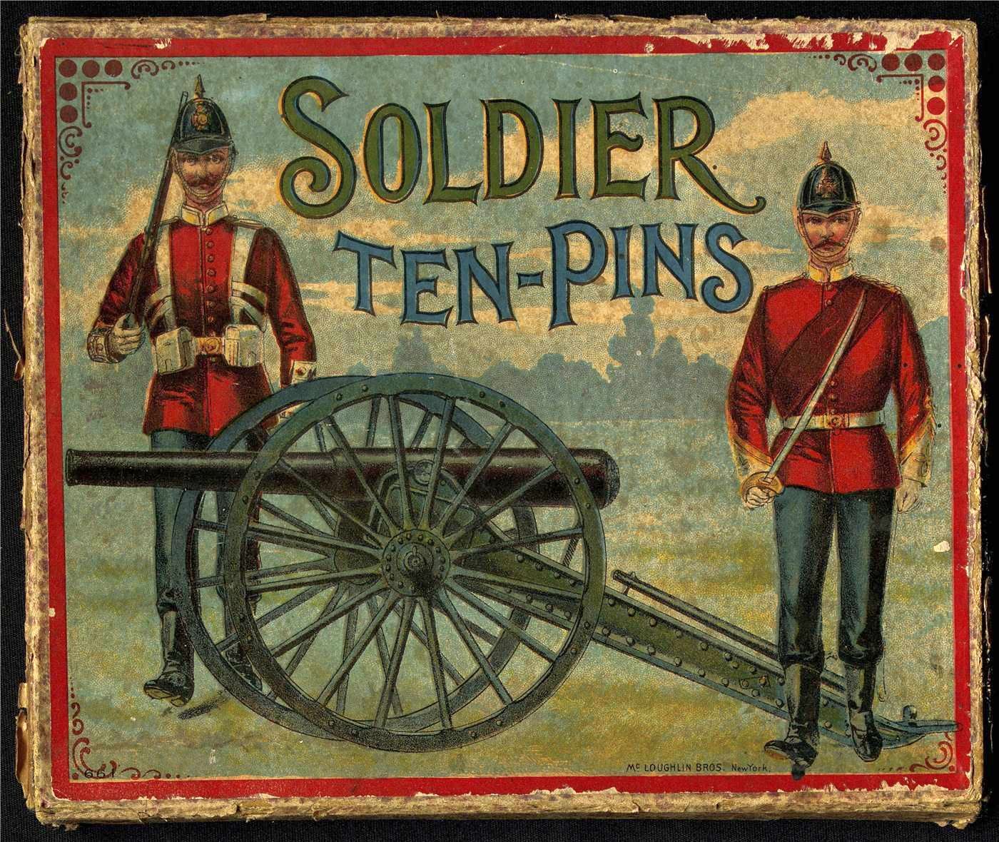 Coperta Soldier ten-pins