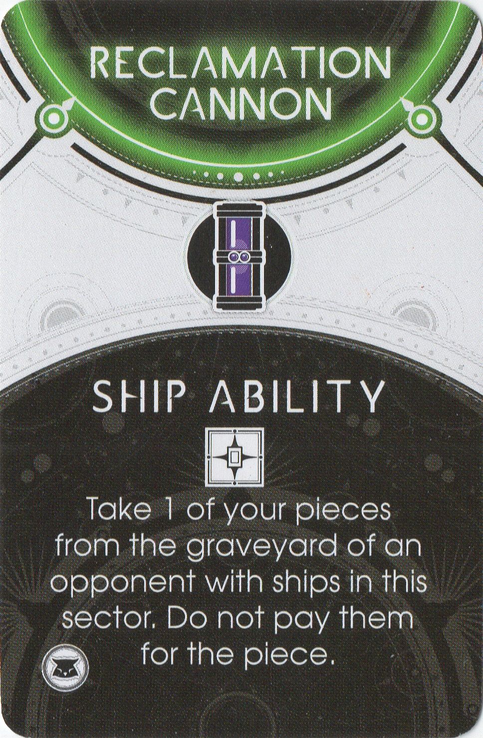 Coperta Last Light: Reclamation Cannon Promo Card