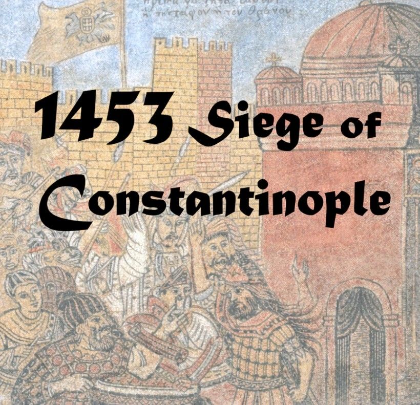 Coperta 1453: Siege of Constantinople