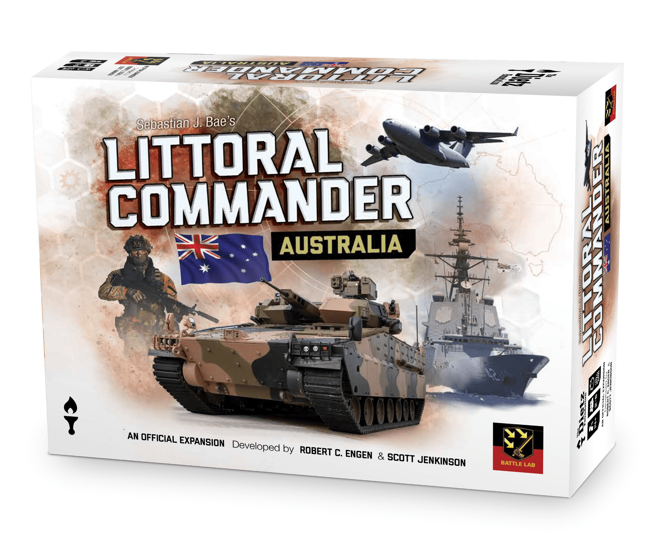 Littoral Commander: Australia box art