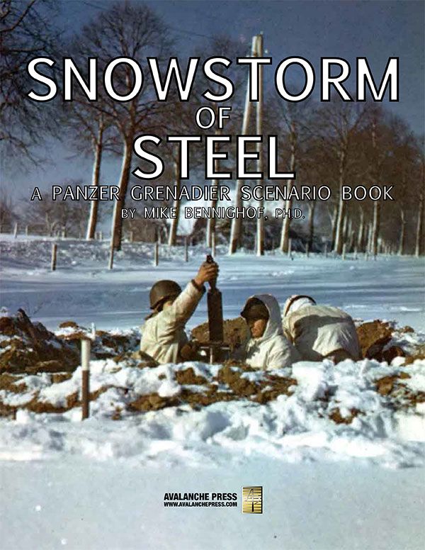 Panzer Grenadier: Snowstorm of Steel box art