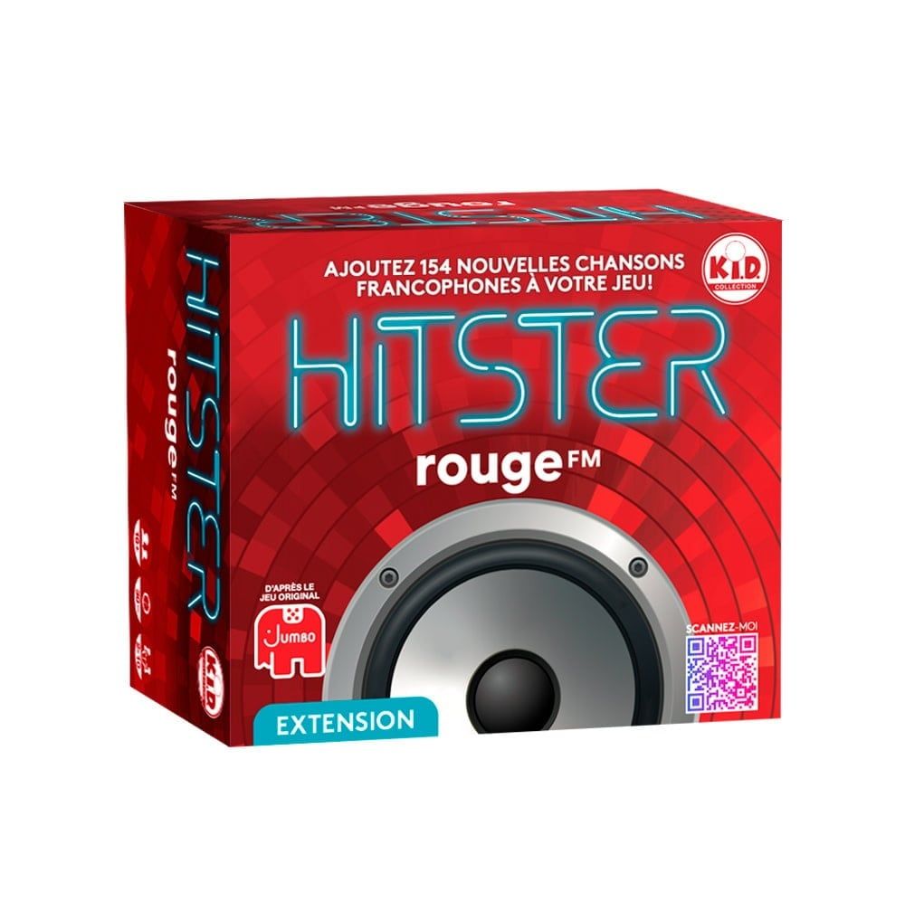 Hitster: 100% Franco – Extention Rouge FM doboz