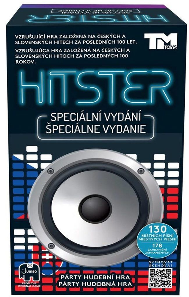 Hitster CZ/SK doboz