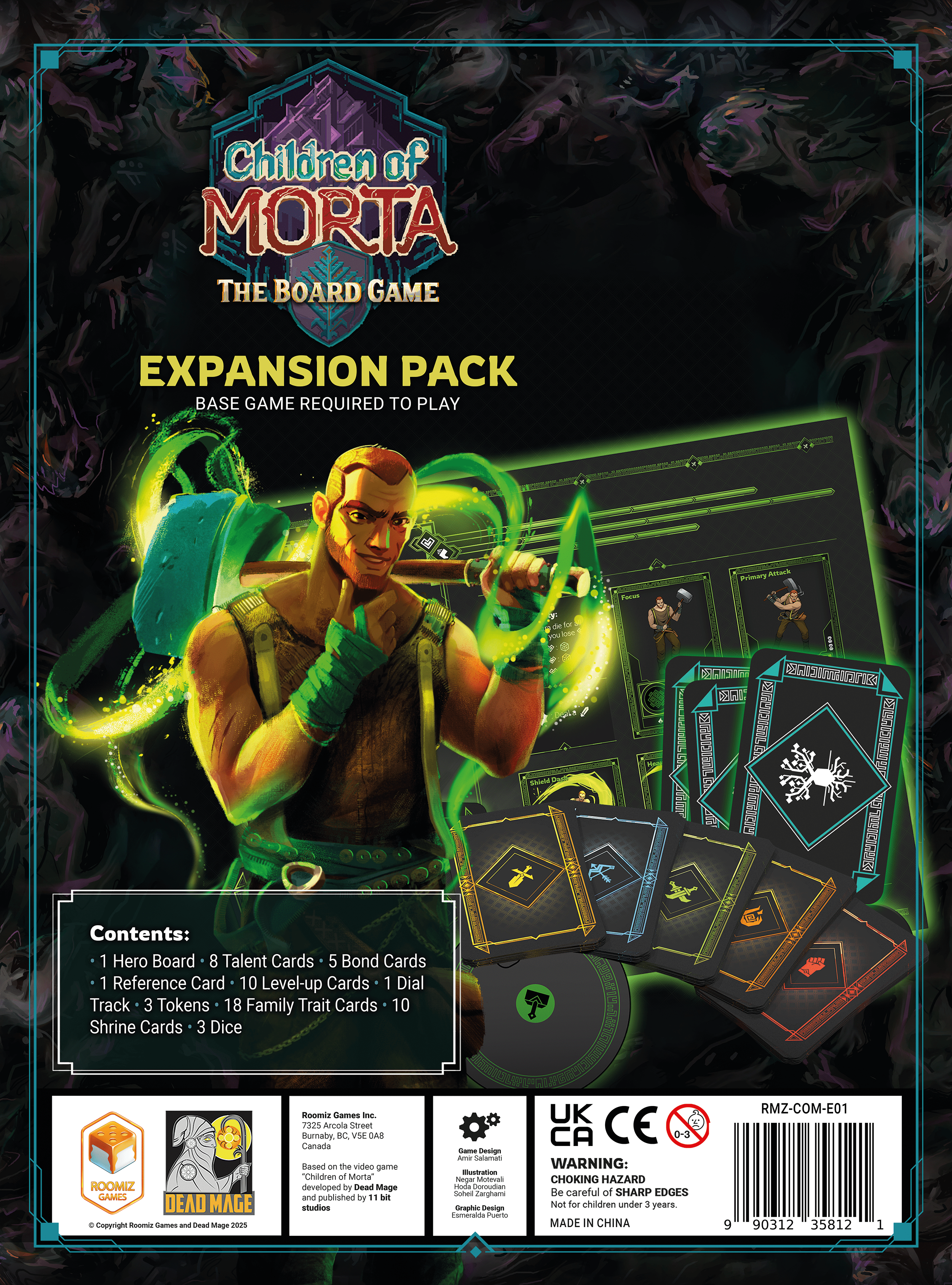 Coperta Children of Morta: The Board Game – Family Traits