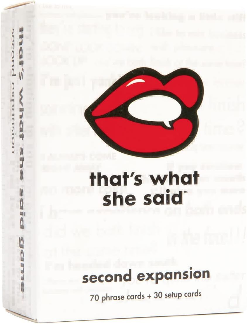 That's What She Said Game: Second Expansion box art