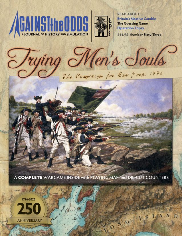 Coperta Trying Men's Souls: The Campaign for New York, August-October 1776