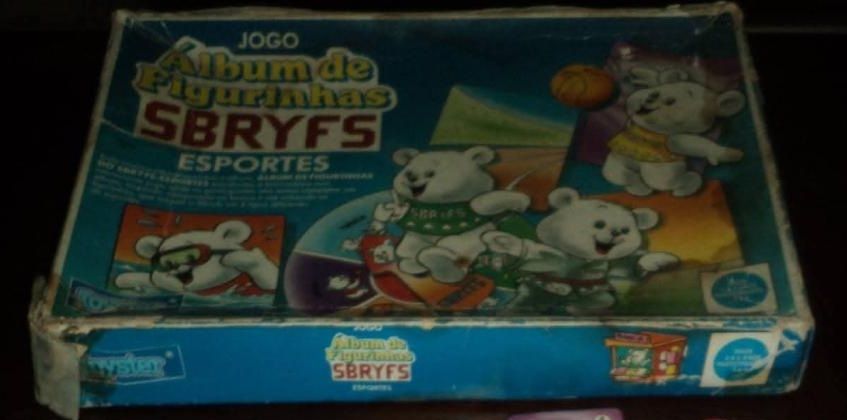 Álbum de Figurinhas Sbryfs Esportes box art
