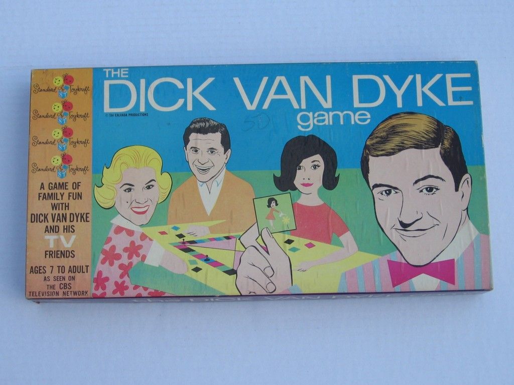 The Dick Van Dyke Board Game box art