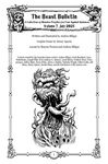 Coperta The Beast Bulletin: A Collection of Monster Profiles – Volume 7