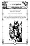 Coperta The Beast Bulletin: A Collection of Monster Profiles – Volume 11
