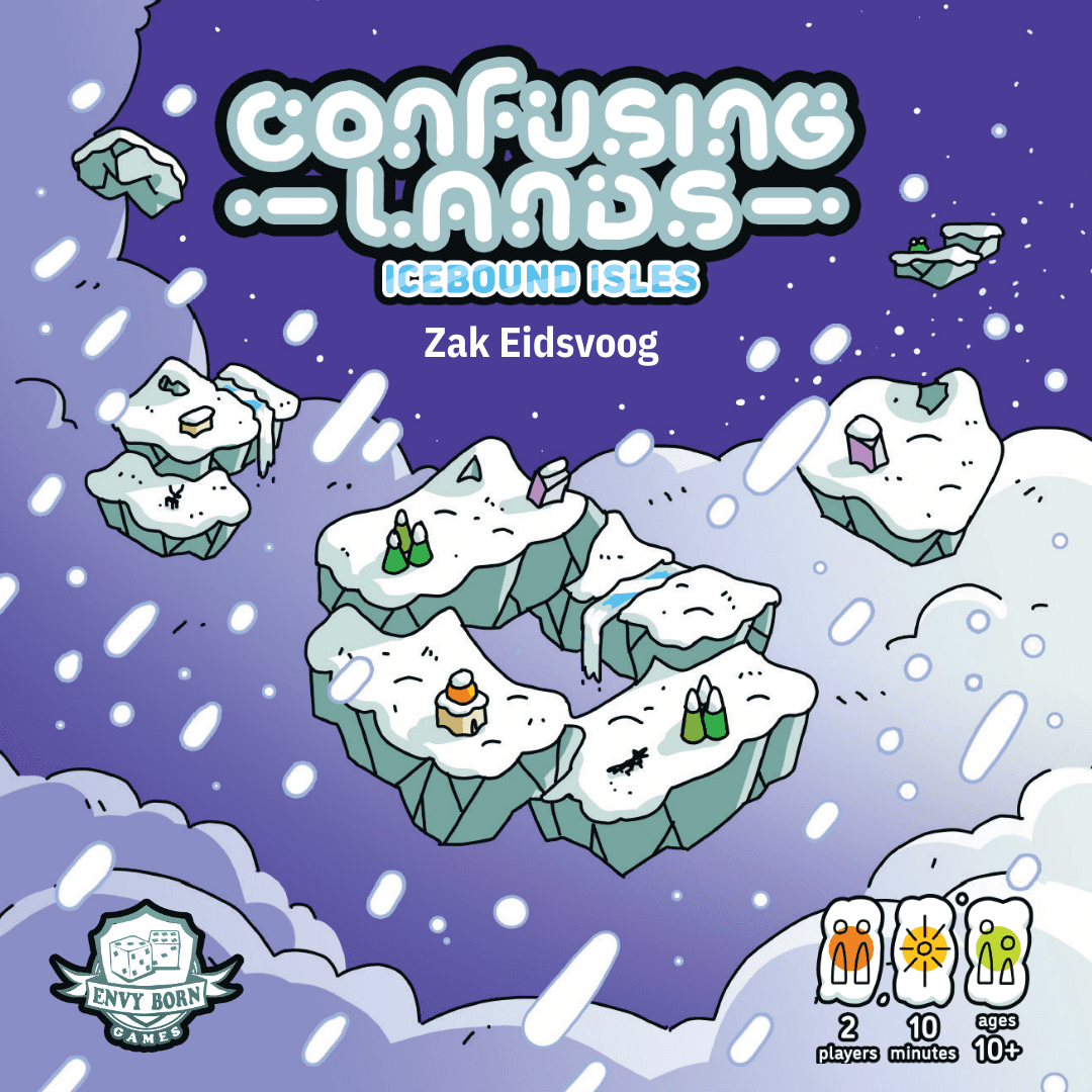 Confusing Lands: Icebound Isles box art