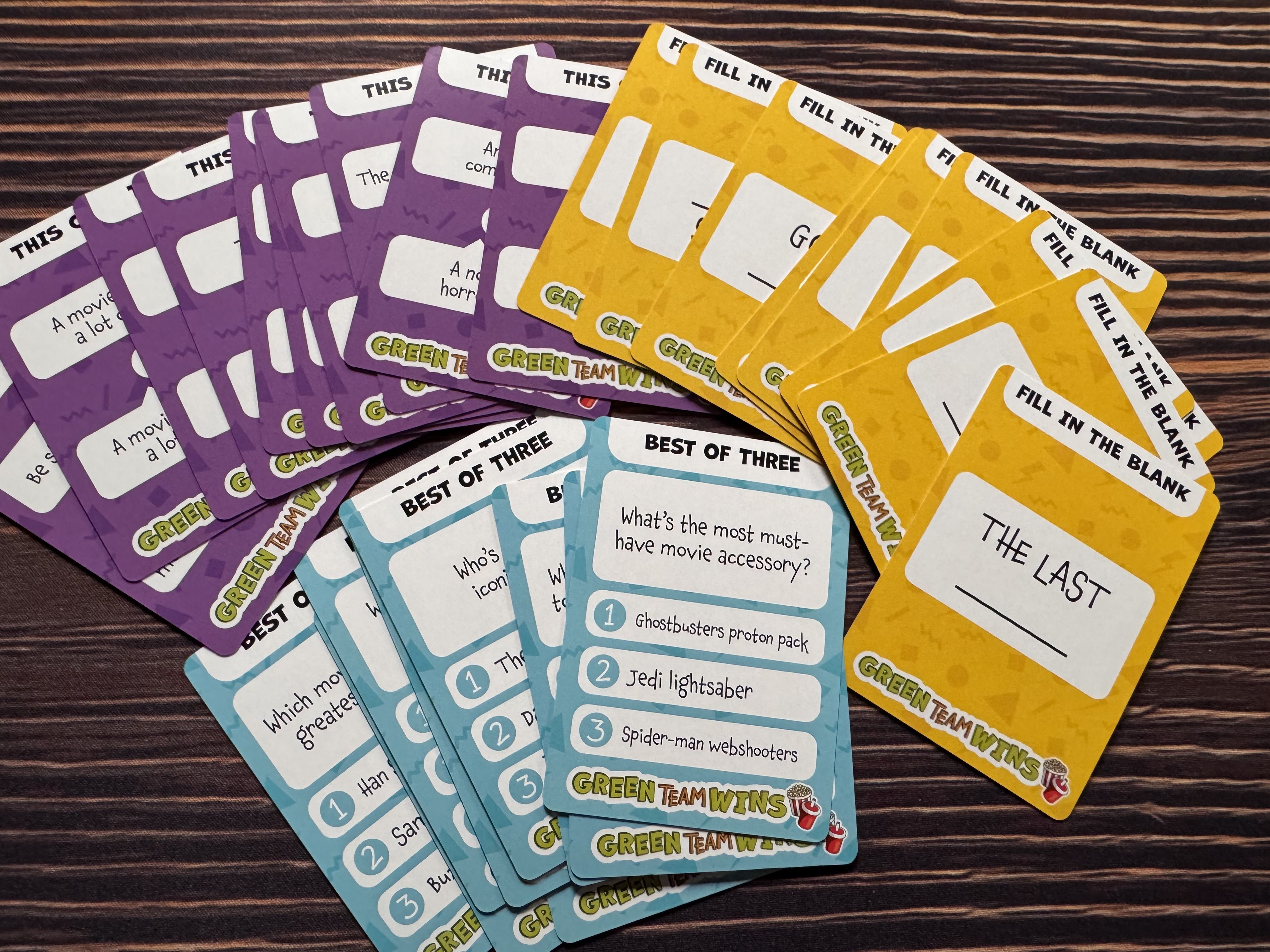 Green Team Wins: Movies and TV Promo Pack doboz
