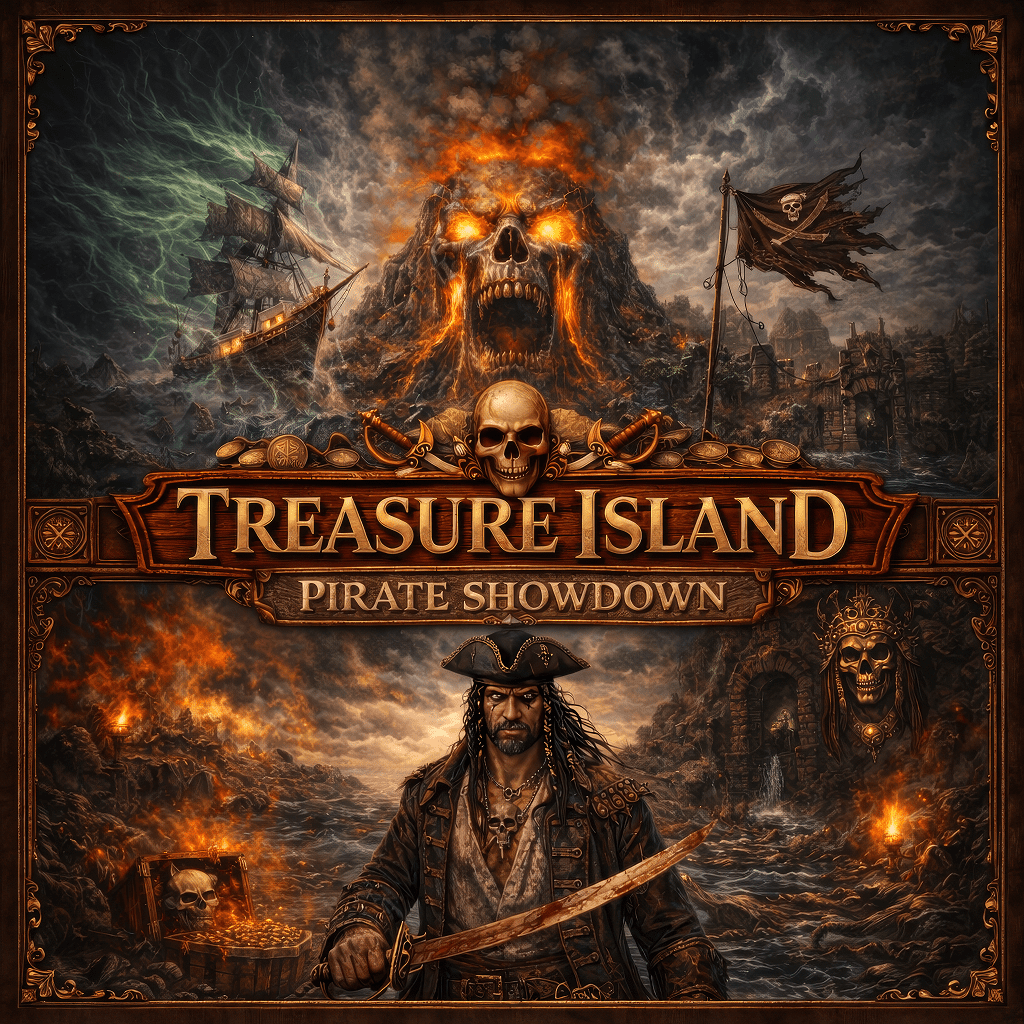 Treasure Island: Pirate Showdown doboz