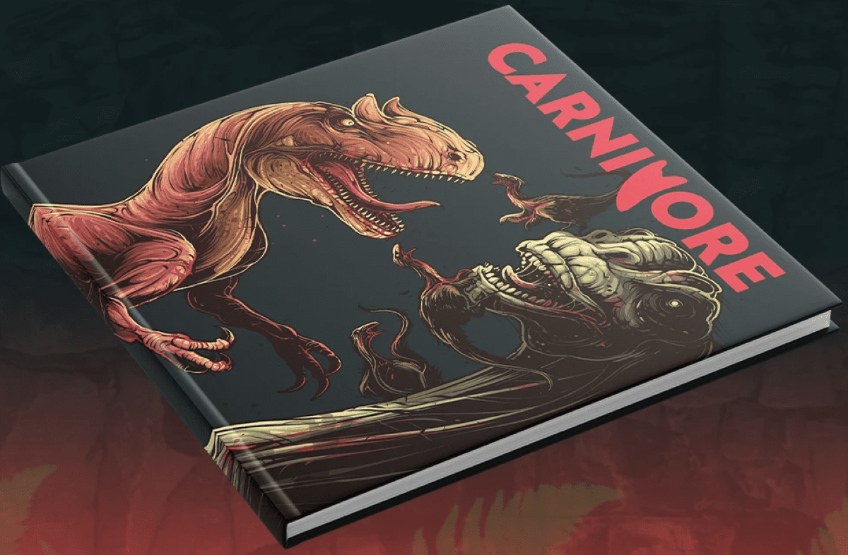 Carnivore: A cataclysmic dinosaur skirmish game box art