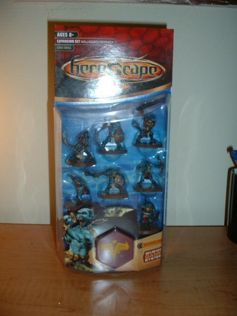 Heroscape: Malliddon's Prophecy – Grut Orcs Army Expansion doboz