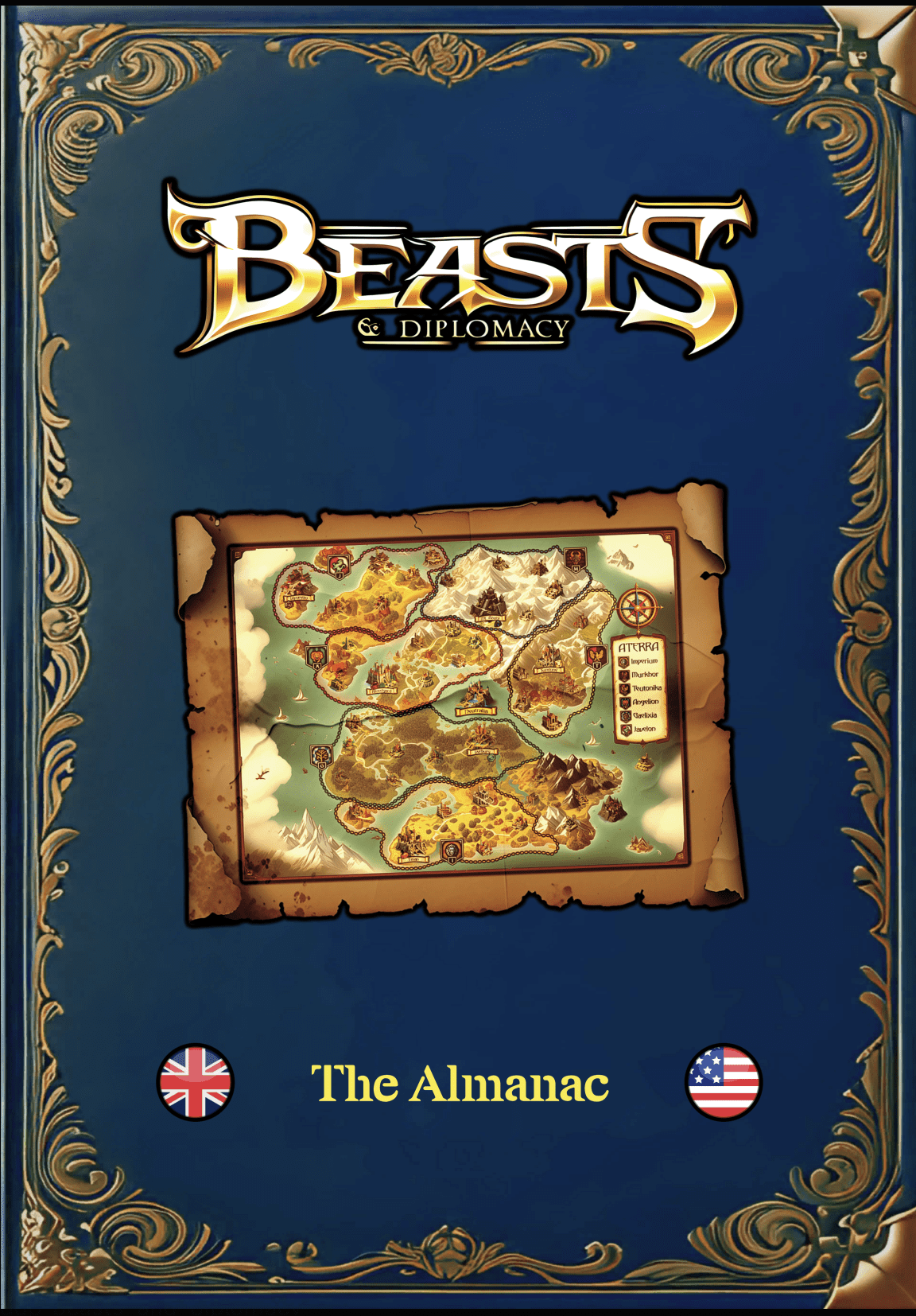 Beasts and Diplomacy: The Almanac box art