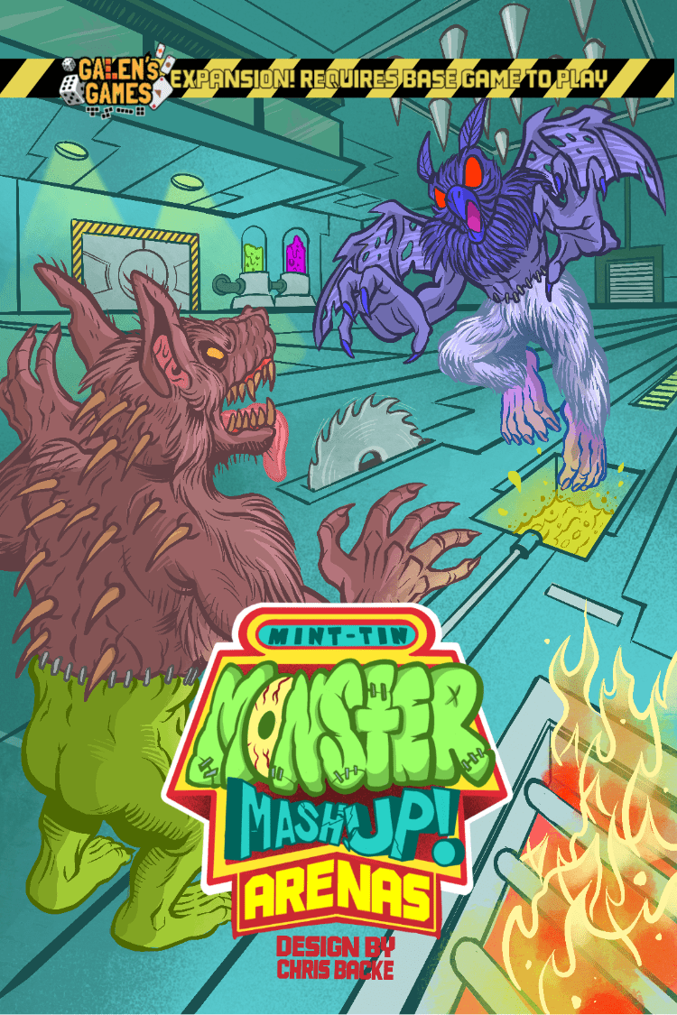 Mint-Tin Monster Mash-Up: Arenas box art