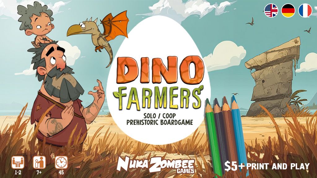 Coperta Dino Farmers