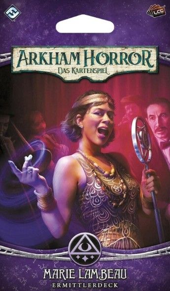 Arkham Horror: The Card Game – Marie Lambeau Investigator Deck doboz