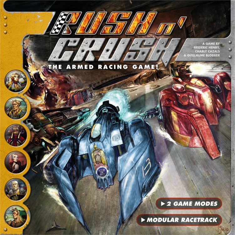 Rush n' Crush box art