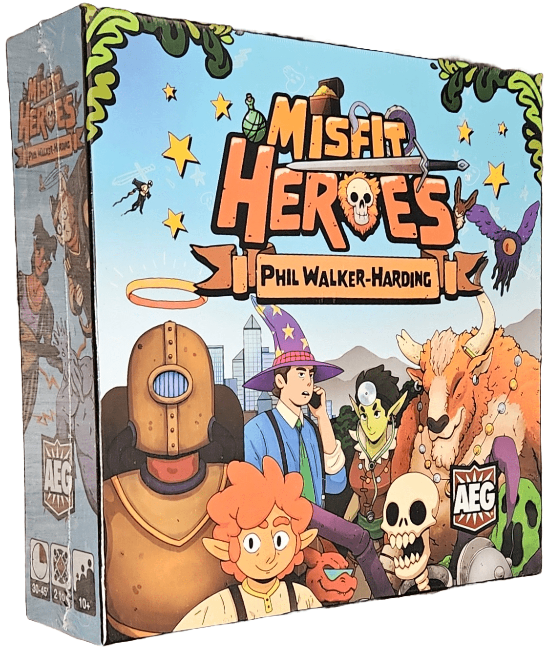 Misfit Heroes: Deluxe Upgrade Pack box art