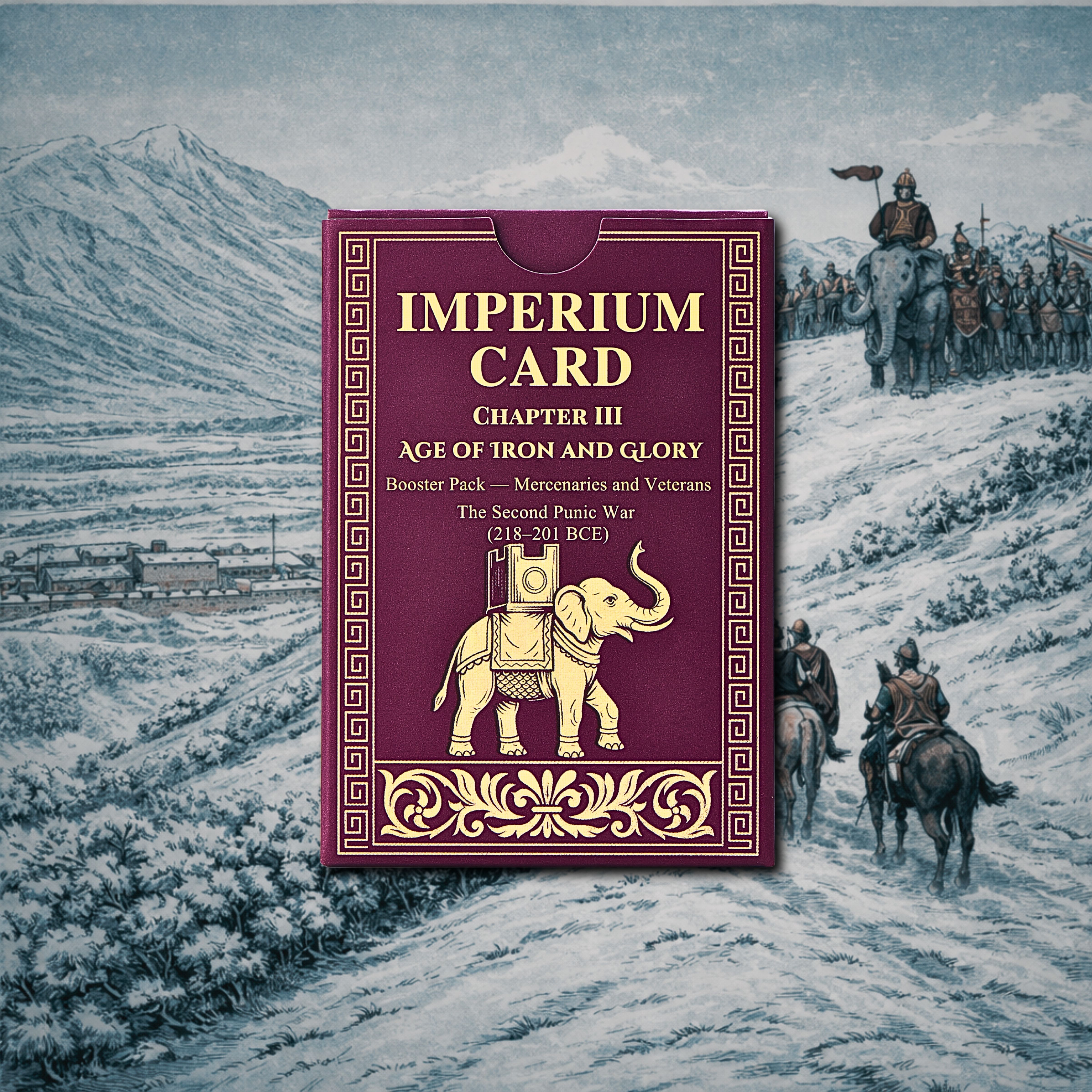 Imperium Card: Mercenaries & Veterans Booster Pack box art