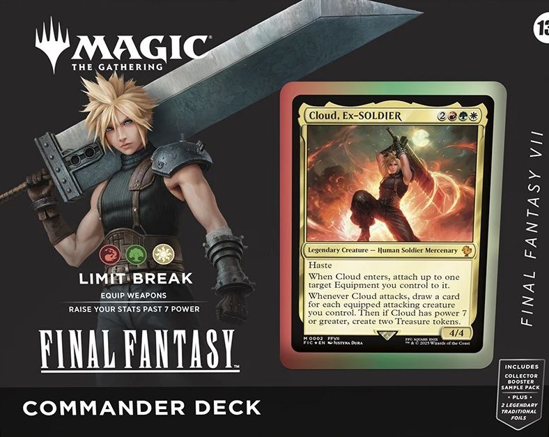 Magic: The Gathering – Final Fantasy VII Commander Deck: Limit Break box art