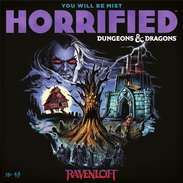 Coperta Horrified: Dungeons & Dragons – Ravenloft