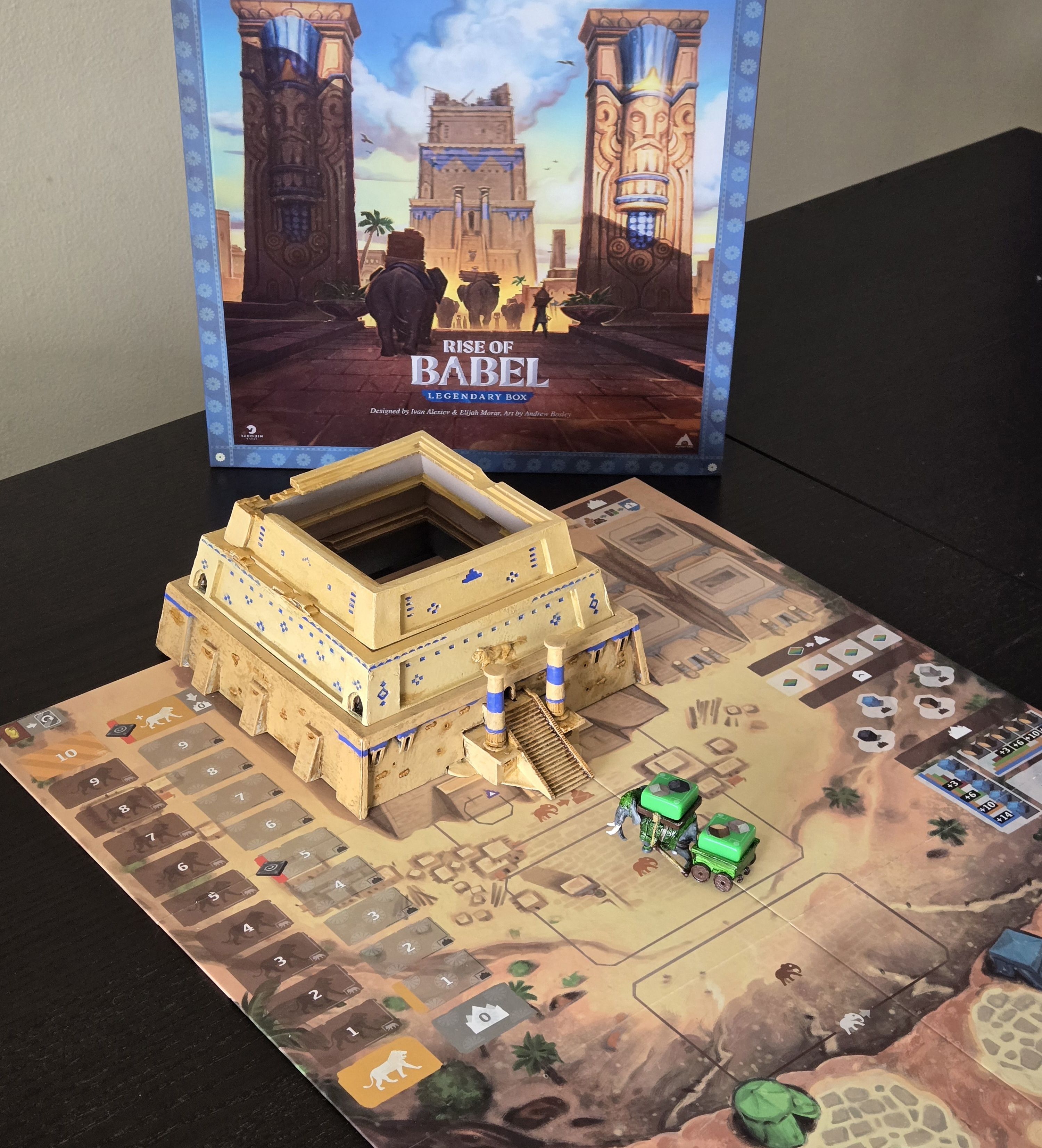 Rise of Babel: Legendary Box box art