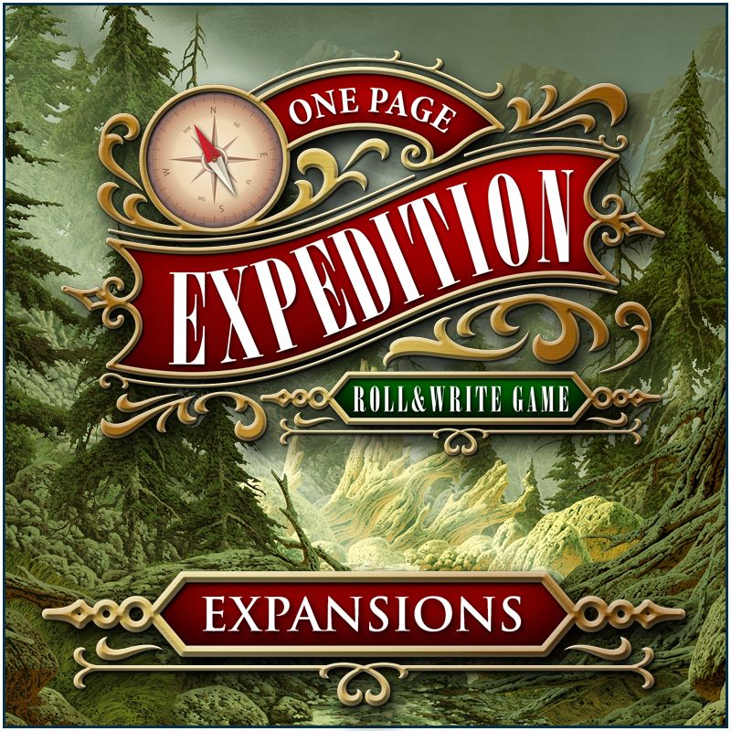 One Page Expedition: Expansions doboz
