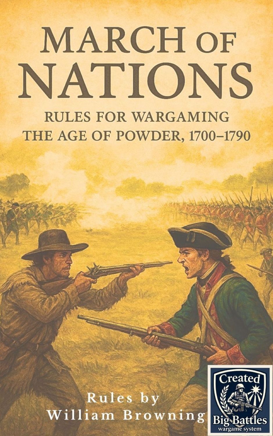 March of Nations: Rules for Wargaming the Age of Powder 1700-1790 doboz
