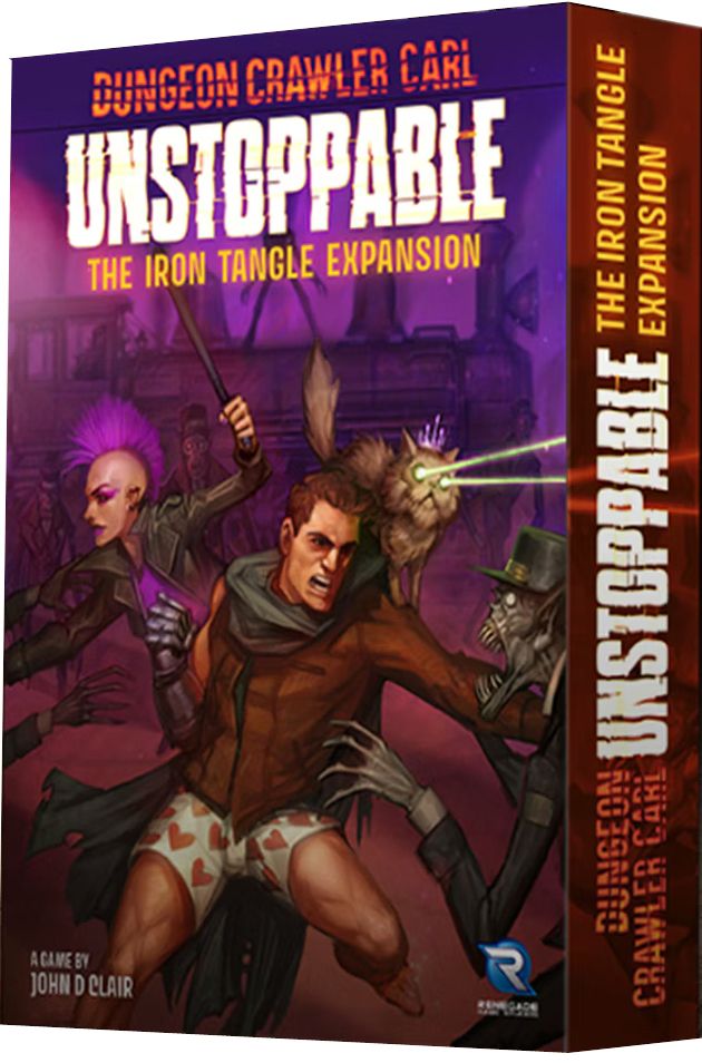 Dungeon Crawler Carl: Unstoppable – The Iron Tangle box art