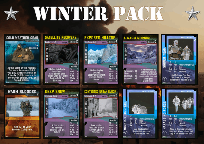 Warfighter: Expansion #75 – Winter box art
