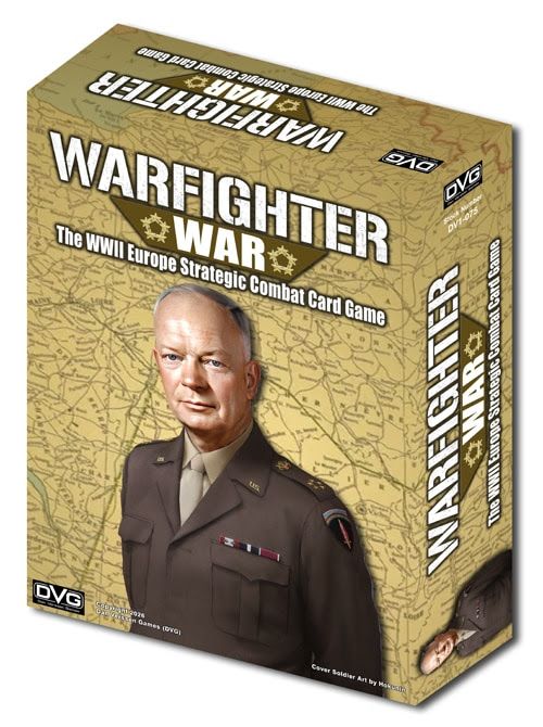 Warfighter War: The WWII Europe Strategic Combat Card Game doboz